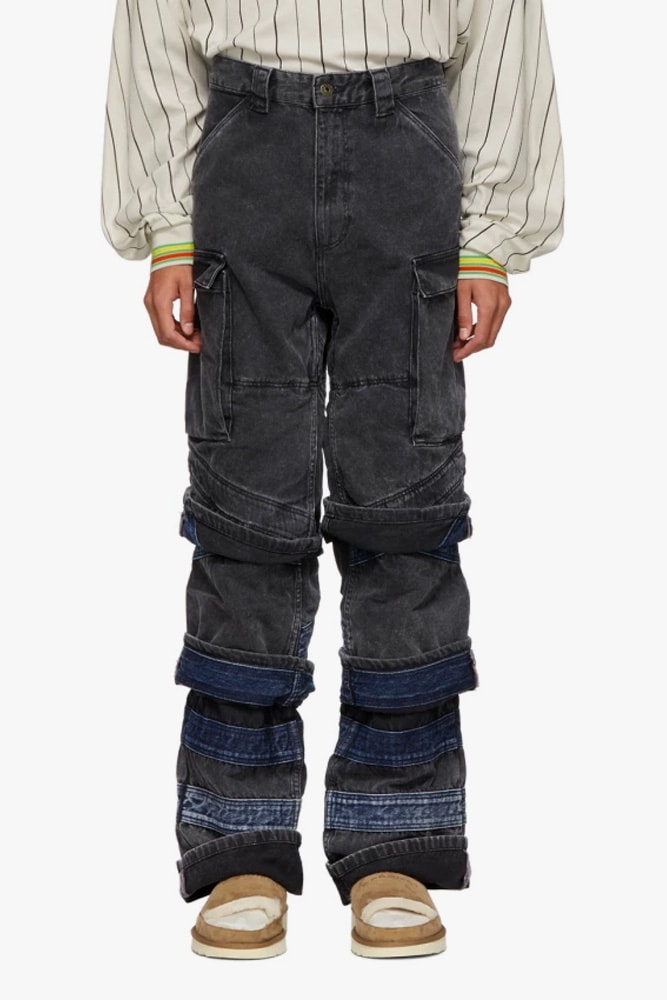 Y/Project Layered Jeans Fall/Winter 2018 purchase buy online black white release price