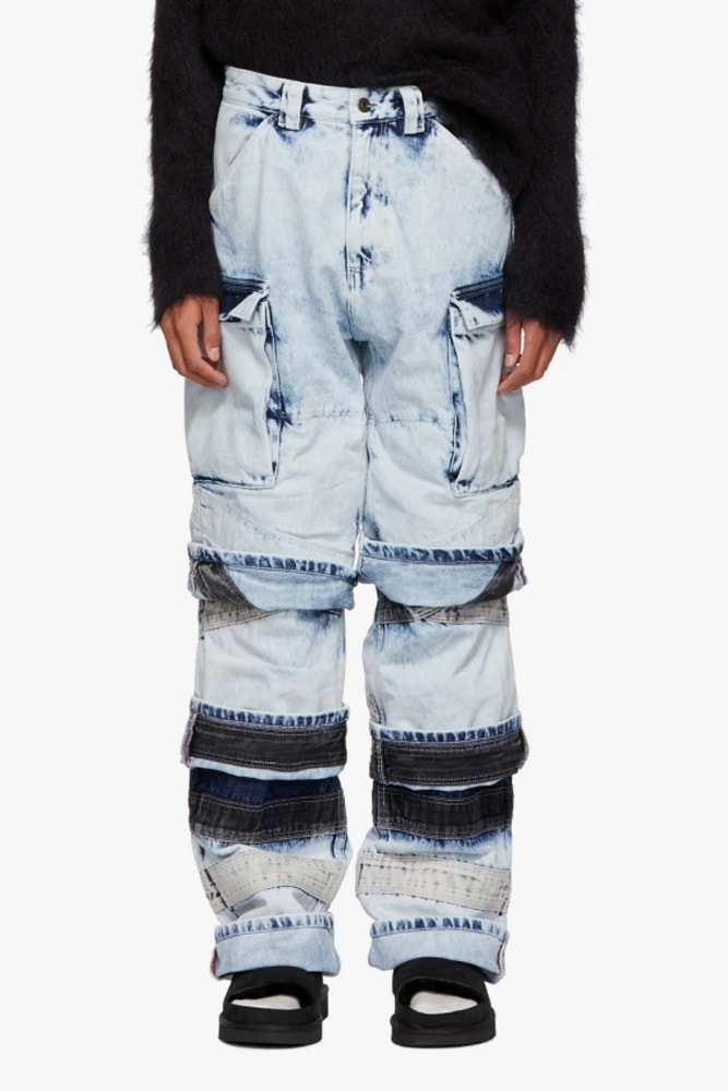 Y/Project Layered Jeans Fall/Winter 2018 purchase buy online black white release price