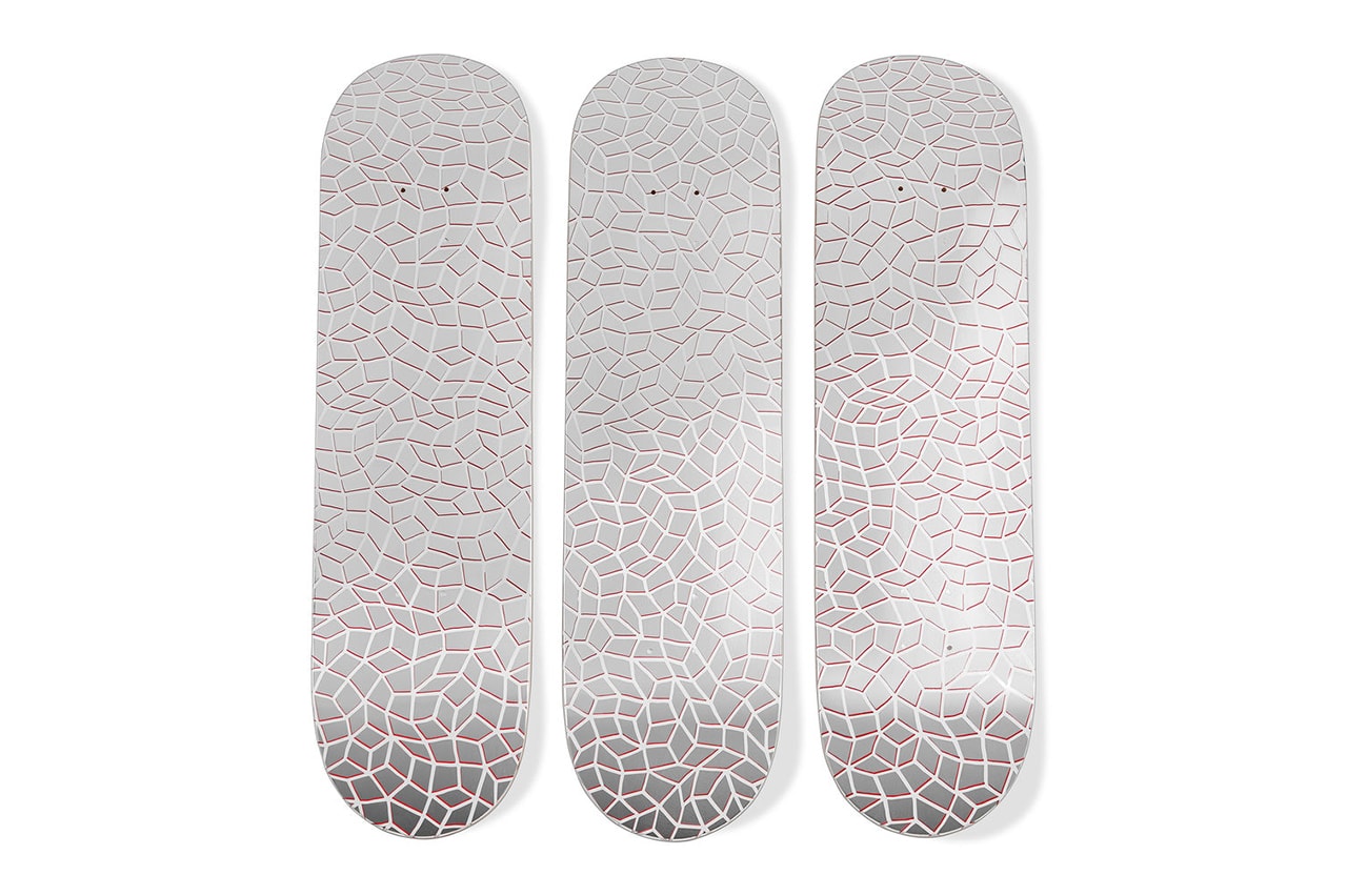 yayoi kusama moma design store skateboards limited 500 800 price exclusive design infinity nets painting 2000 october 16 2018 release date