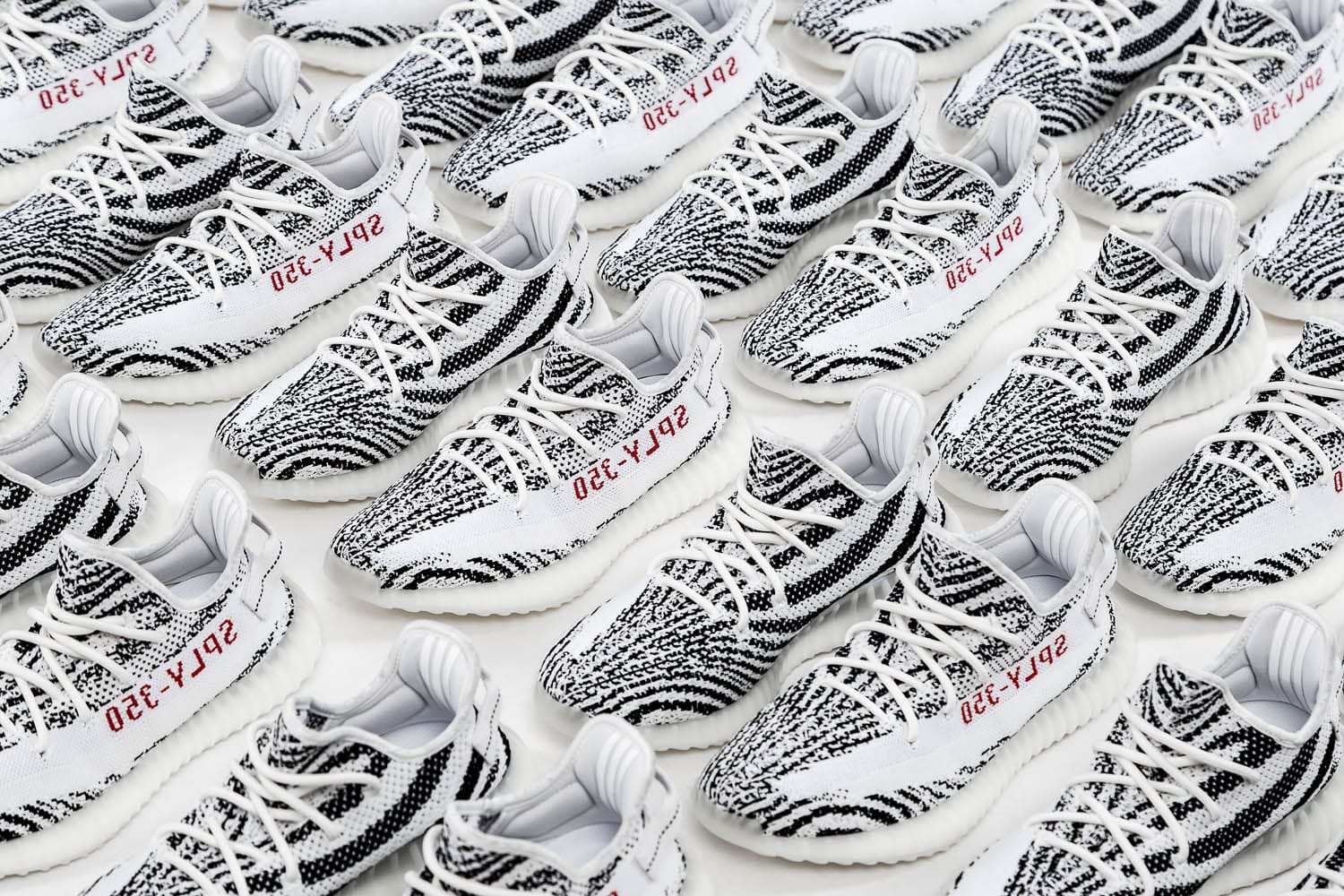 zebra yeezy first release
