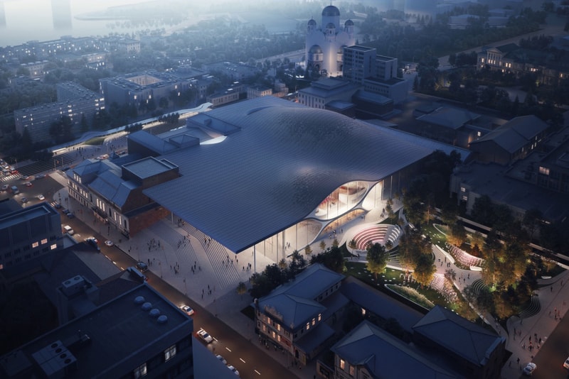Zaha Hadid Architects Sverdlovsk Philharmonic Concert Hall architecture design buildings Russia Music Symphony Sound Waves Patrik Schumacher concert hall