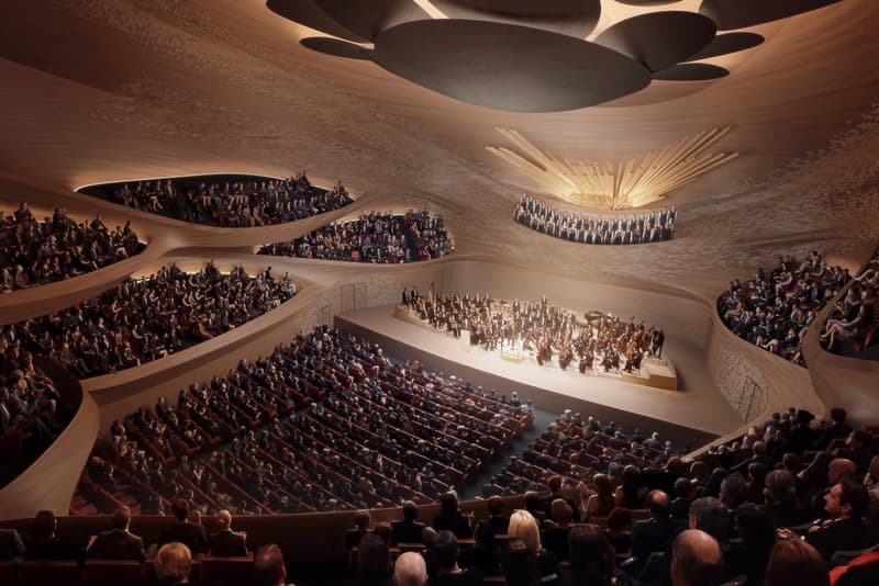 Zaha Hadid Architects Sverdlovsk Philharmonic Concert Hall architecture design buildings Russia Music Symphony Sound Waves Patrik Schumacher concert hall