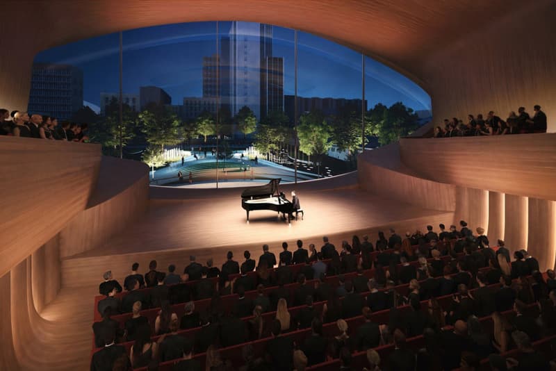 Zaha Hadid Architects Sverdlovsk Philharmonic Concert Hall architecture design buildings Russia Music Symphony Sound Waves Patrik Schumacher concert hall