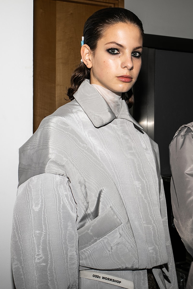 032c Cosmic Workshop Second Menswear Collection Backstage First Closer Look London Joerg Maria Koch First Womenswear Backstage