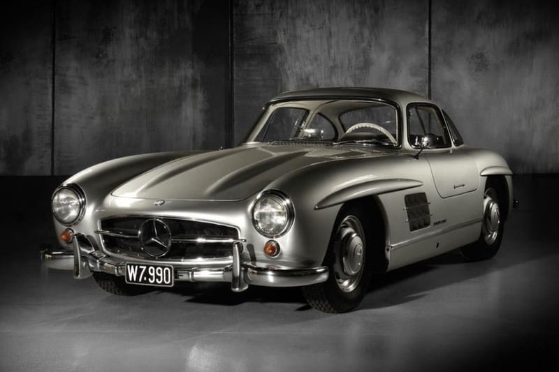 A Classic 1955 Mercedes-Benz 300 SL Gullwing Is Now up for Auction