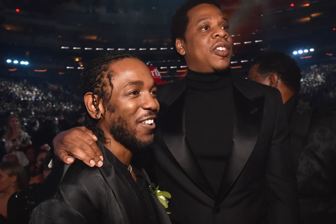 JayZ Kendrick Lamar Chidlish Gambino 2018 Grammy Awards Ceremony Video Acceptance
