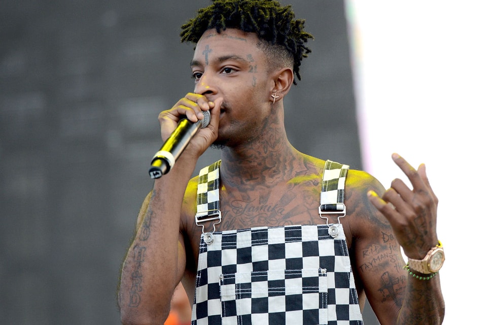 Download 21 Savage, American Rapper and Record Producer