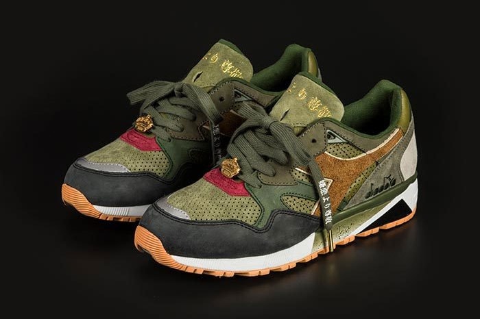 24 Kilates x mita x Mighty Crown x Diadora N9002 Sneaker release date mita collaboration colorway