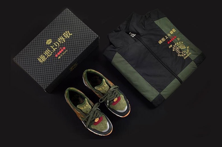 24 Kilates x mita x Mighty Crown x Diadora N9002 Sneaker release date mita collaboration colorway