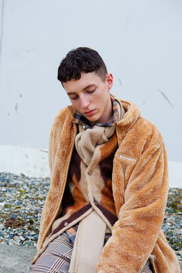 417 by Edifice FW18 Lookbook outwear jackets coats japan style lookbooks edifice sherpa down puffy