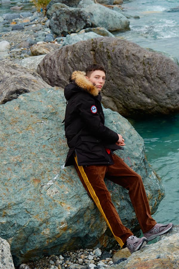 417 by Edifice FW18 Lookbook outwear jackets coats japan style lookbooks edifice sherpa down puffy