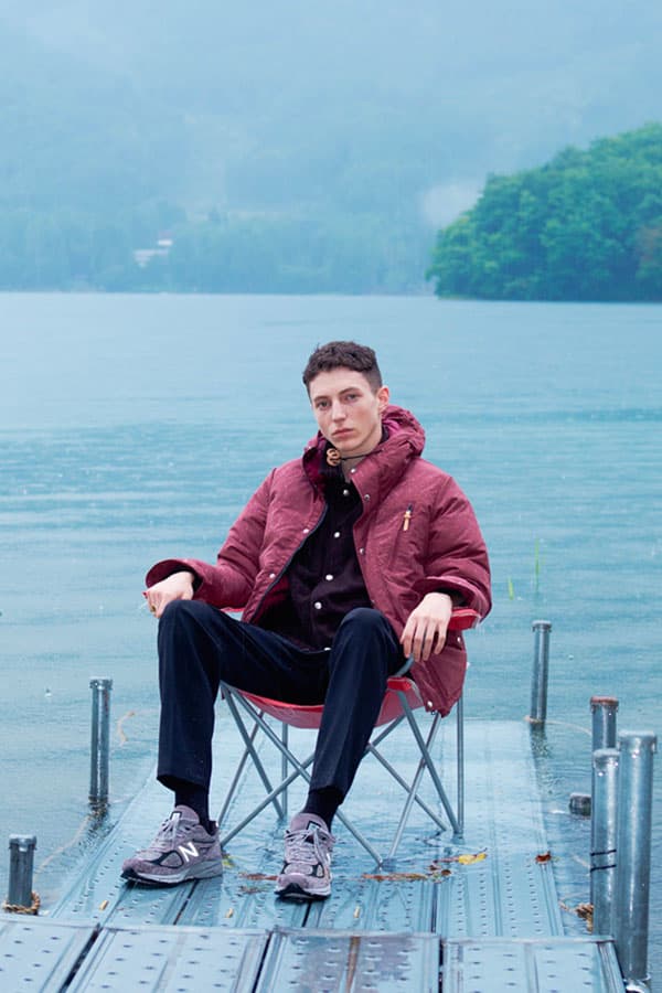417 by Edifice FW18 Lookbook outwear jackets coats japan style lookbooks edifice sherpa down puffy