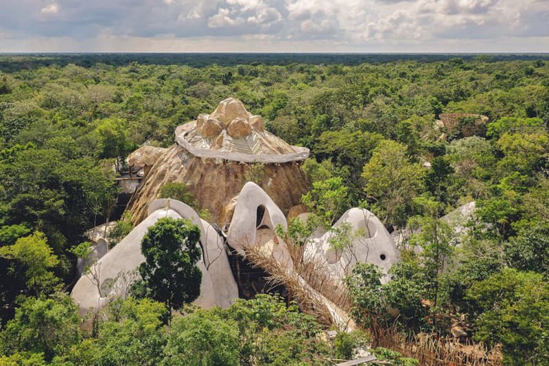 azulik uh may arts complex mexican jungle yucatan peninsula architecture