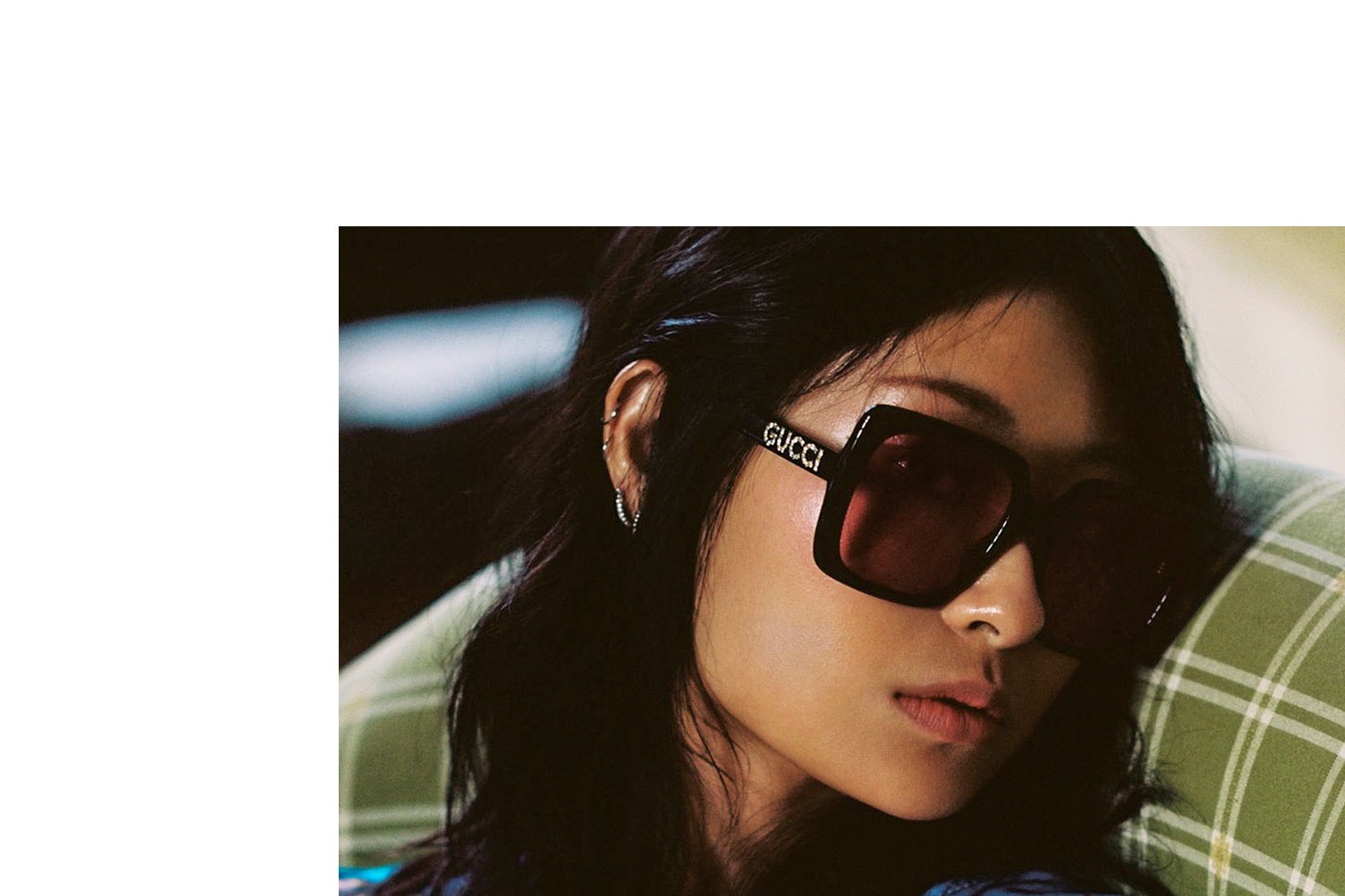 Gucci FW18 Sunglasses Optical Campaign Editorial Miink Singer Musician Gucci Menswear Womenswear Fall Winter 2018 