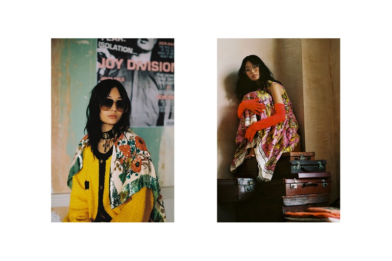 Gucci FW18 Sunglasses Optical Campaign Editorial Miink Singer Musician Gucci Menswear Womenswear Fall Winter 2018 
