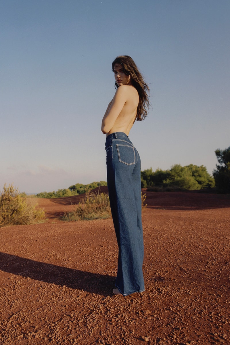 off white denim resort spring summer 2019 collection lookbook editorial campaign imagery photograph jeans jacket pants anorak parka