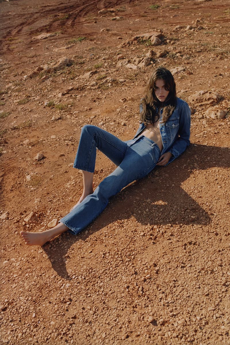 off white denim resort spring summer 2019 collection lookbook editorial campaign imagery photograph jeans jacket pants anorak parka