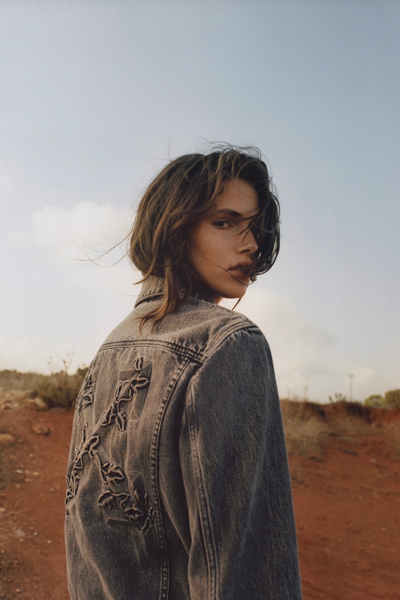 off white denim resort spring summer 2019 collection lookbook editorial campaign imagery photograph jeans jacket pants anorak parka