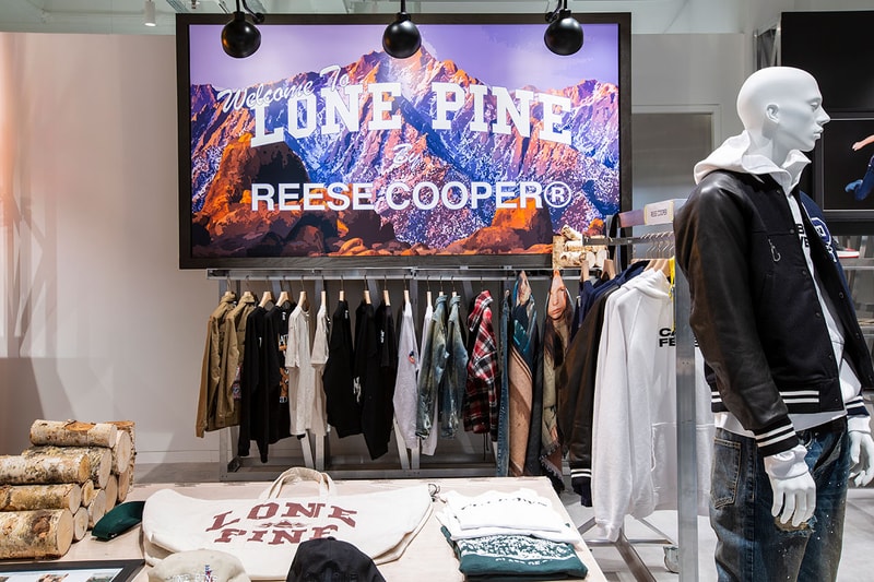 Reese Cooper debut collection release drop info buy lone pine fall winter 2018 first selfridges designer street room