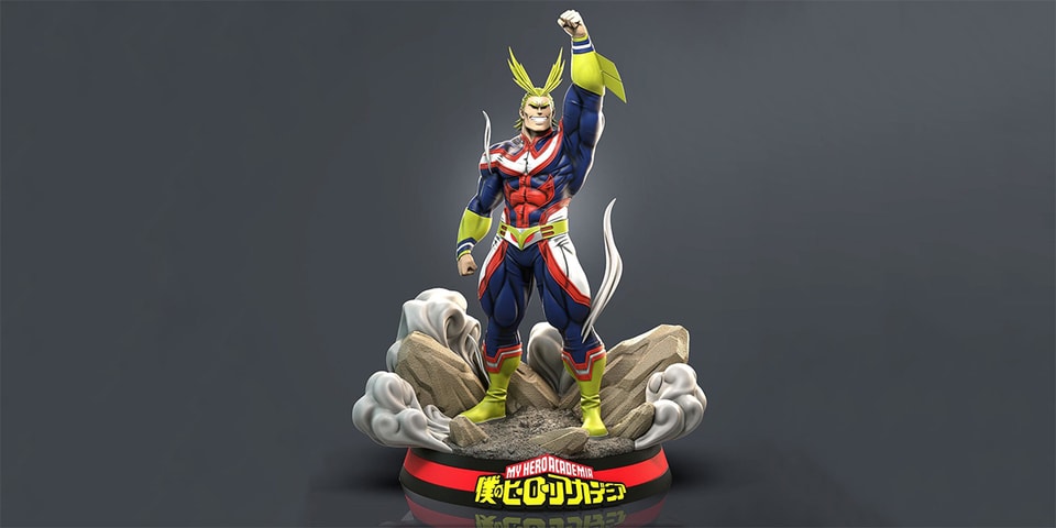 Rc Studios My Hero Academia Plus Ultra All Might Statue Hypebeast