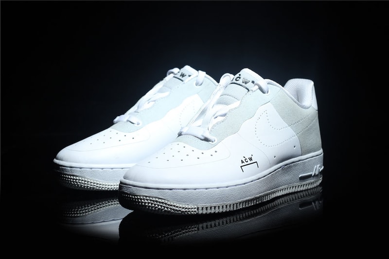 A COLD WALL Nike Air Force 1 Low Black Colorway Grey Leather Suede Samuel Ross White December 2018 Dark Light Another Look