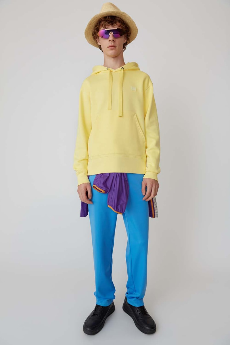 Acne Studios Third Collection Face Motif FW18 fall winter 2018 shorts pants sweaters hoodies outerwear jackets coats info release details purchase buy where