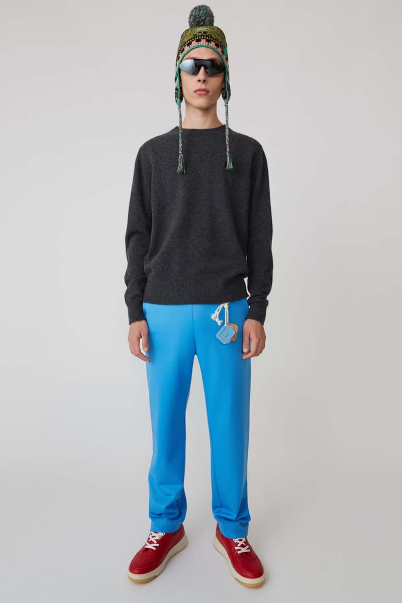 Acne Studios Third Collection Face Motif FW18 fall winter 2018 shorts pants sweaters hoodies outerwear jackets coats info release details purchase buy where