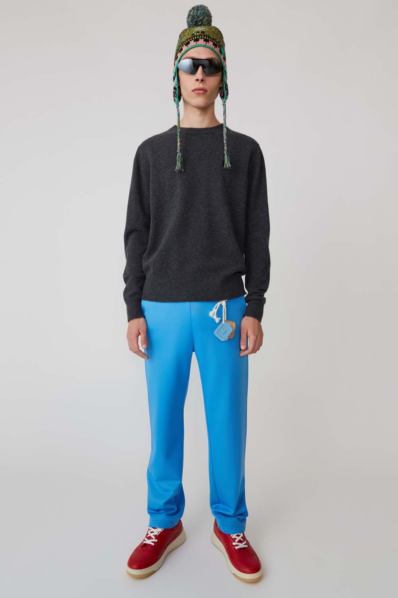 Acne Studios Third Collection Face Motif FW18 fall winter 2018 shorts pants sweaters hoodies outerwear jackets coats info release details purchase buy where