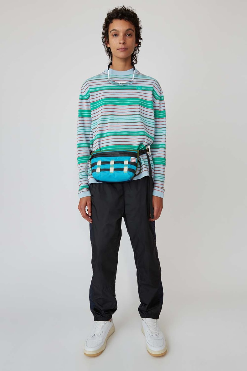 Acne Studios Third Collection Face Motif FW18 fall winter 2018 shorts pants sweaters hoodies outerwear jackets coats info release details purchase buy where