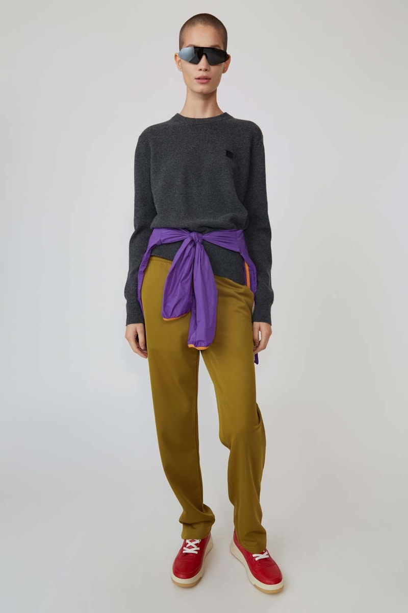 Acne Studios Third Collection Face Motif FW18 fall winter 2018 shorts pants sweaters hoodies outerwear jackets coats info release details purchase buy where