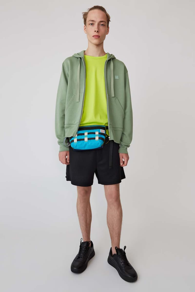 Acne Studios Third Collection Face Motif FW18 fall winter 2018 shorts pants sweaters hoodies outerwear jackets coats info release details purchase buy where