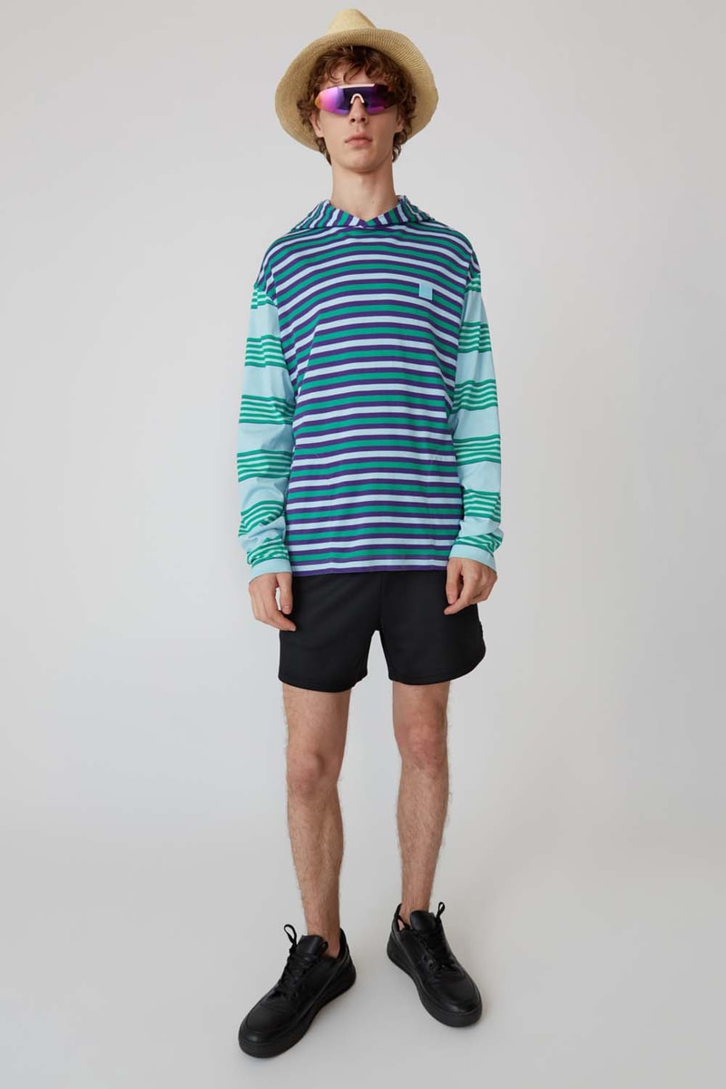 Acne Studios Third Collection Face Motif FW18 fall winter 2018 shorts pants sweaters hoodies outerwear jackets coats info release details purchase buy where