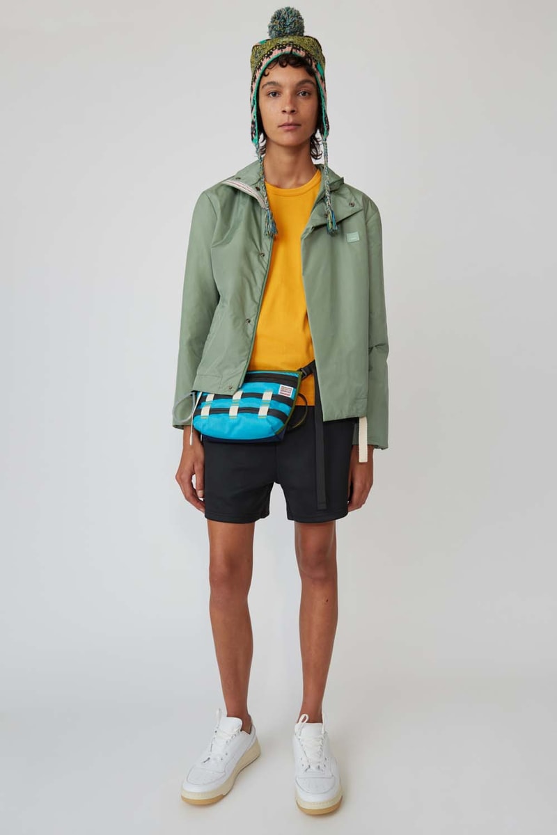 Acne Studios Third Collection Face Motif FW18 fall winter 2018 shorts pants sweaters hoodies outerwear jackets coats info release details purchase buy where