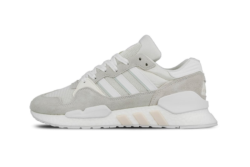 adidas "Never Made Triple White" Pack Release date info price available now Micropacer x R1, Country x Kamanda, Rising Star x R1, Marathon x 5923, Boston Super x R1,  ZX 930 x EQT