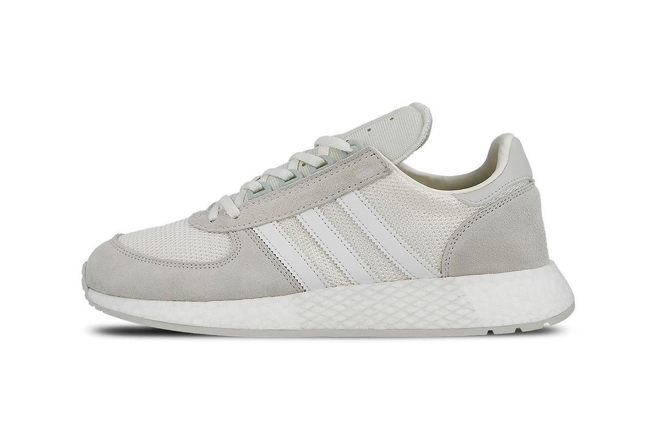 adidas "Never Made Triple White" Pack Release date info price available now Micropacer x R1, Country x Kamanda, Rising Star x R1, Marathon x 5923, Boston Super x R1,  ZX 930 x EQT