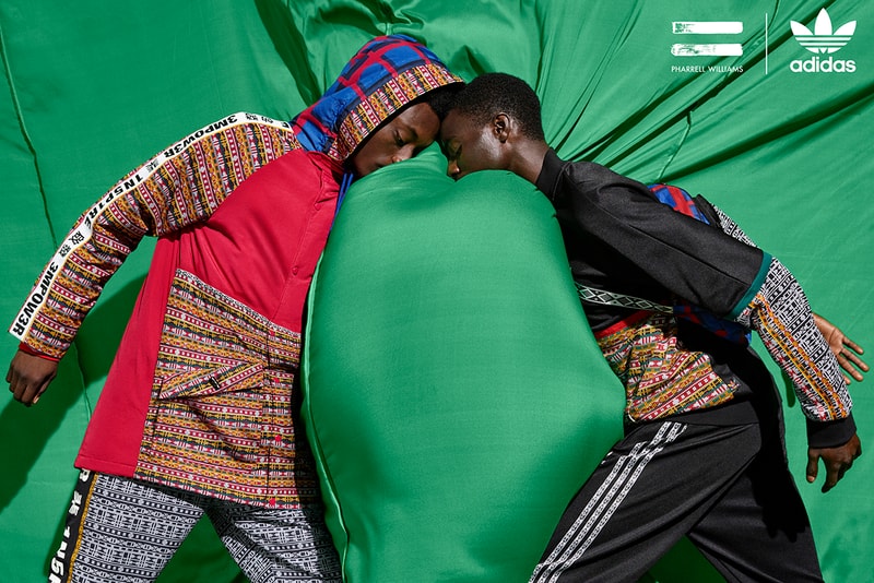 adidas Originals x Pharrell Williams SOLARHU Fall/Winter 2018 Capsule Hu NMD Collection Campaign Lookbook Sneakers Shoes Trainers Kicks Footwear Collaboration Collab