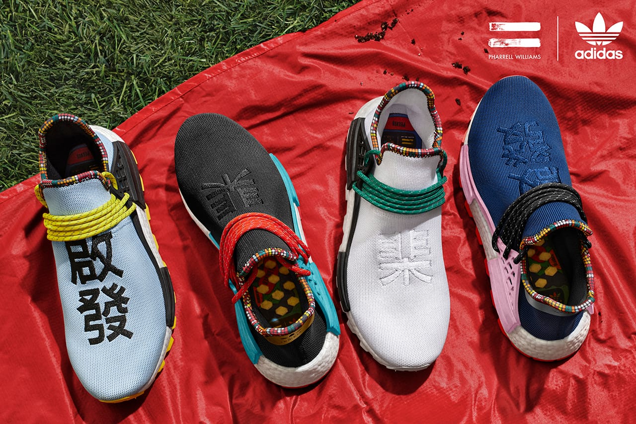 pharrell williams x adidas solar hu shoes