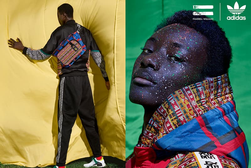 adidas Originals x Pharrell Williams SOLARHU Fall/Winter 2018 Capsule Hu NMD Collection Campaign Lookbook Sneakers Shoes Trainers Kicks Footwear Collaboration Collab