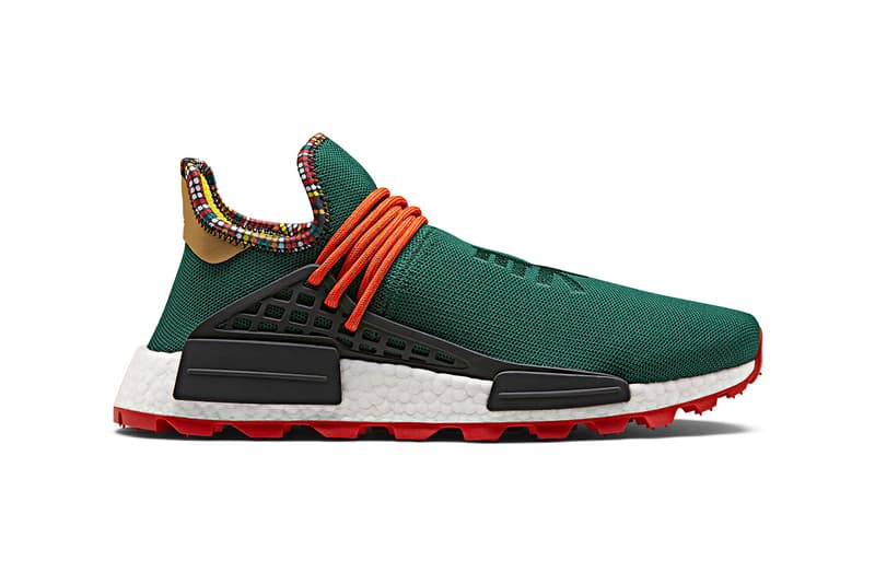 Pharrell Williams x adidas Originals SOLARHU NMD FW18 Fall/Winter 2018 Closer Look Shoes Trainers Kicks Sneakers Footwear Release Details Dates