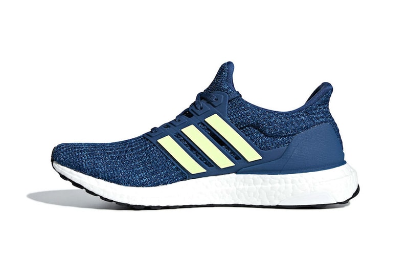 adidas UltraBOOST 4.0 "Legend Marine" Release Info date price Legend Marine/Hi-Res Yellow-Cloud White Style Code: F35234