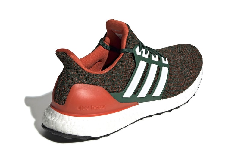 adidas UltraBOOST 4.0 "Miami Hurricanes" Release date december 2018 
