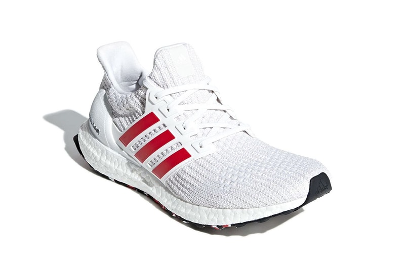 adidas UltraBOOST 4.0 marble print outsoles "Active Red/Chalk White" release date price info sneaker red white black colorway
