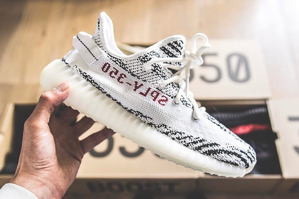 adidas Yeezy Boost 350 V2 “Zebra” US Release Cancelled Sneakers Shoes Kicks Trainers Footwear Cop Purchase Buy Postponed Delays Shipping