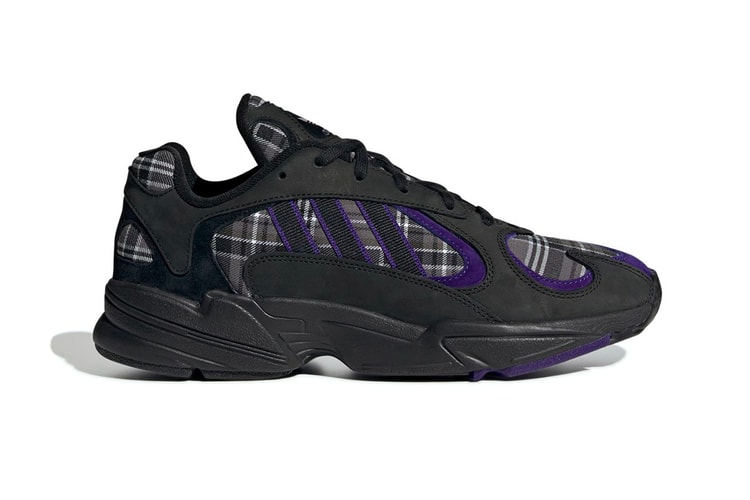 adidas Wraps the Yung-1 Silhouette in Two Plaid Colorways
