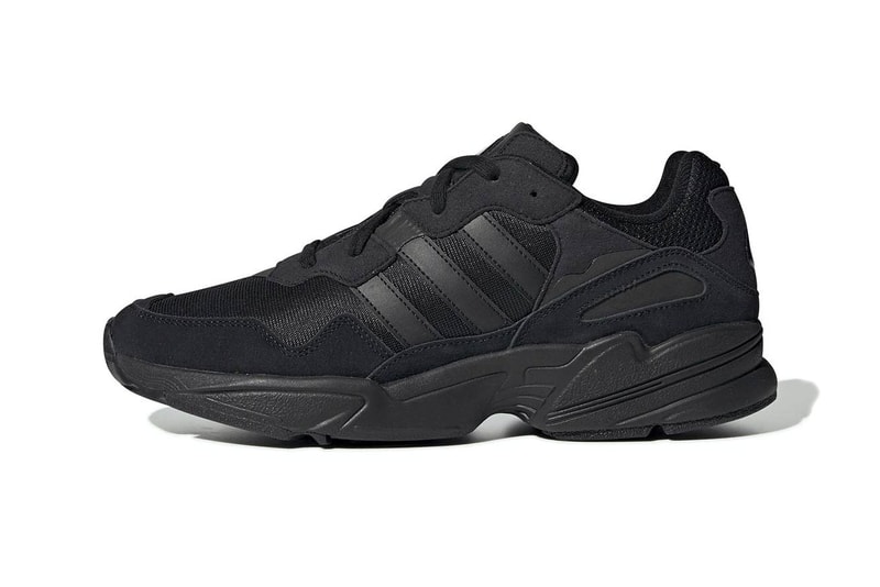 adidas yung 96 triple black sneaker