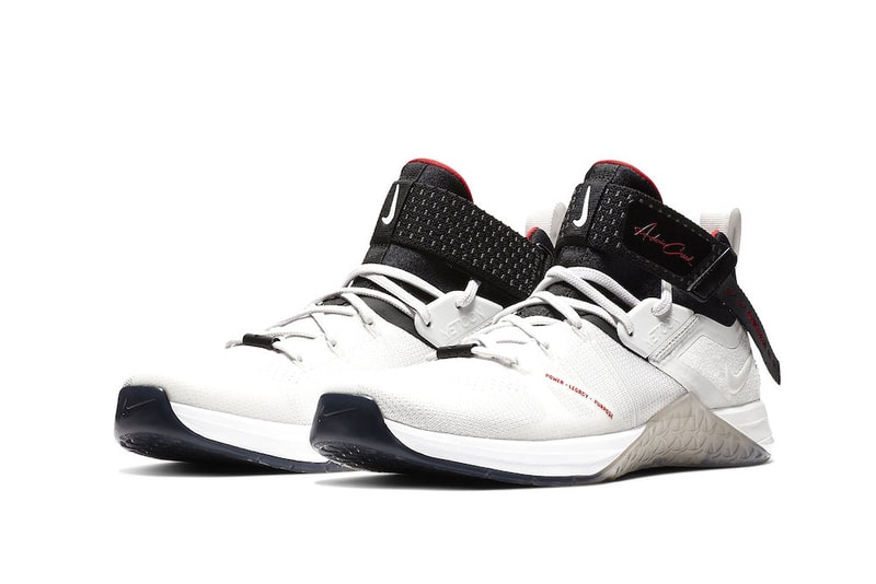 Adonis Creed Nike Metcon Flyknit 3 White/Black/Team Red Pre order colorway release date info price sneaker collaboration november creed II michael b jordan