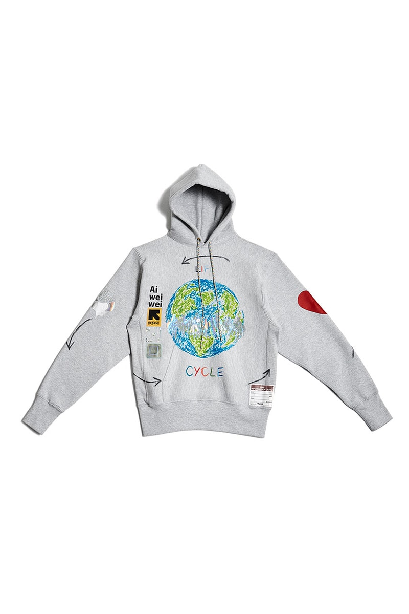 Advisory Board Crystals  Ai Weiwei IRC international rescue committee marciano art foundation Collaboration hoodie sweater life cycle vinyl limited 110 november 1 2018 release date drop exclusive