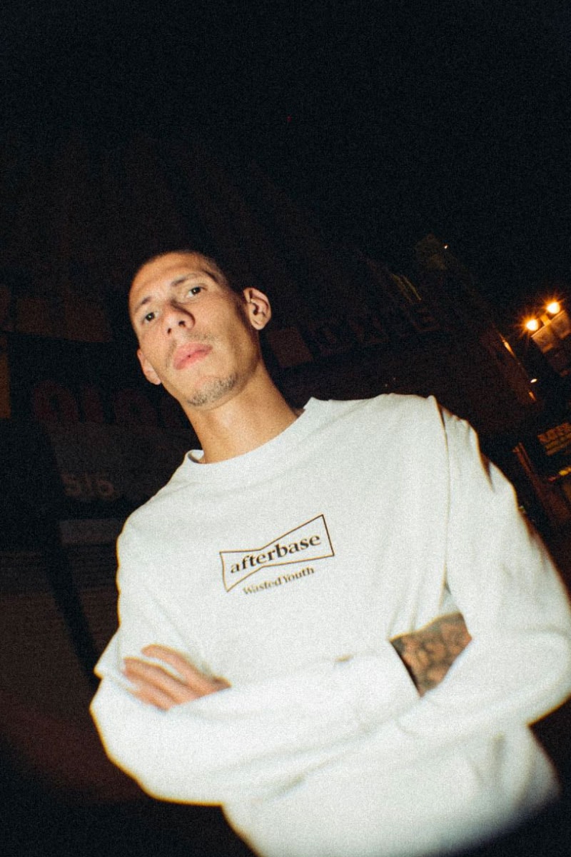 afterbase x Wasted Youth Exclusive Pop Up Capsule hat pillow hoodies long short sleeve t shirt Verdy