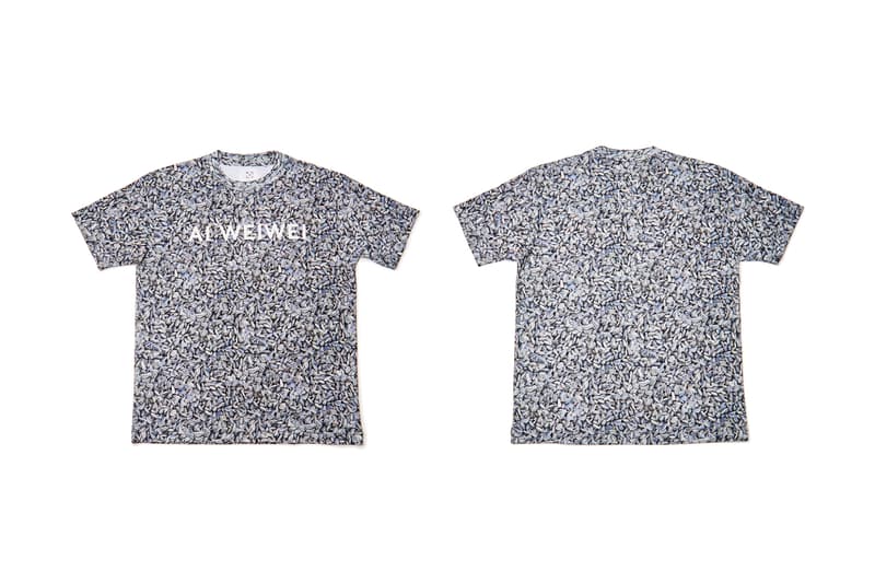 ai weiwei life cycle t-shirt capsule marciano art foundation clothing apparel artworks