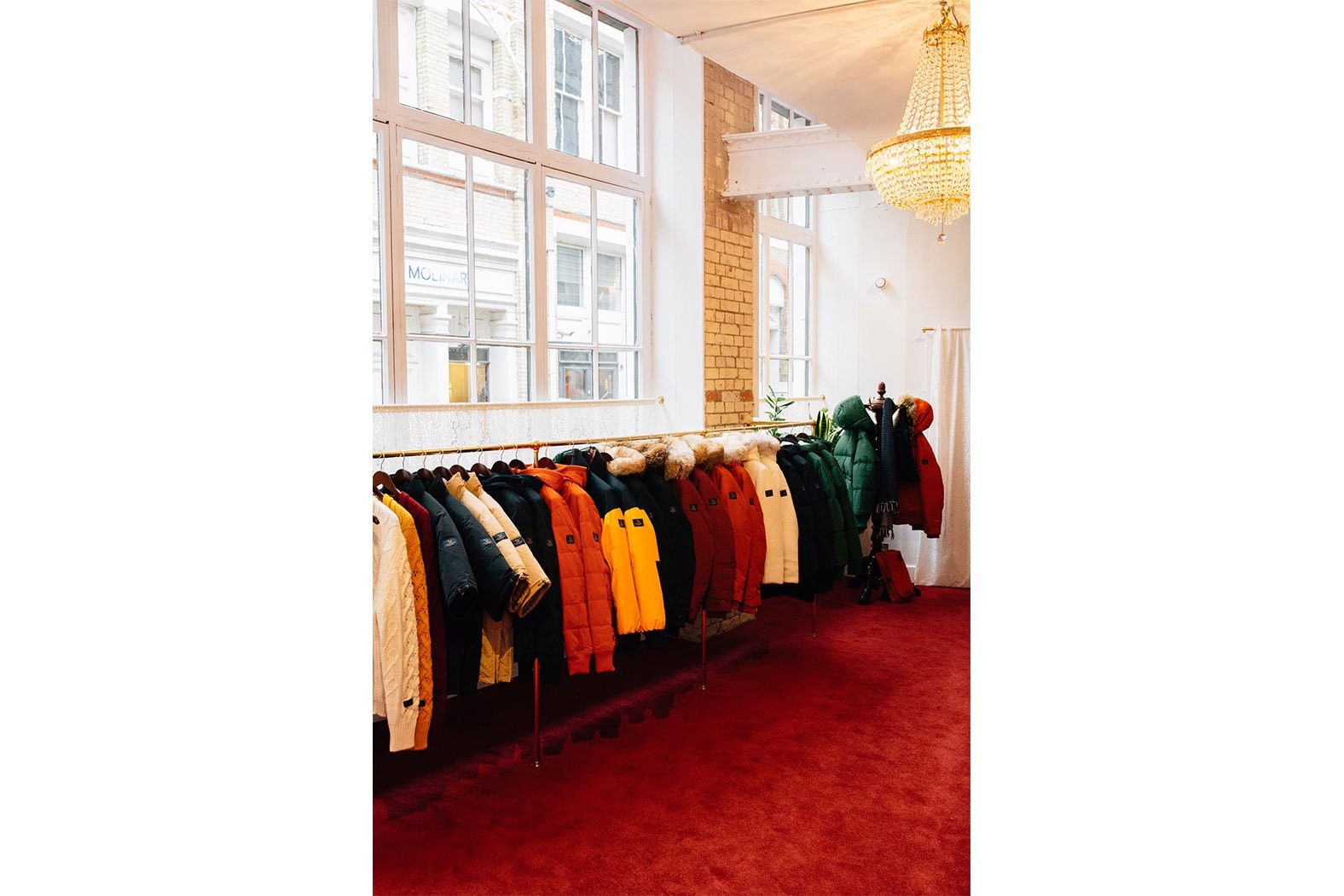 Aimé Leon Dore Woolrich London Soho Concept Shop store pop up fall winter 2018 outerwear puffer jacket fashion menswear streetwear purchase 